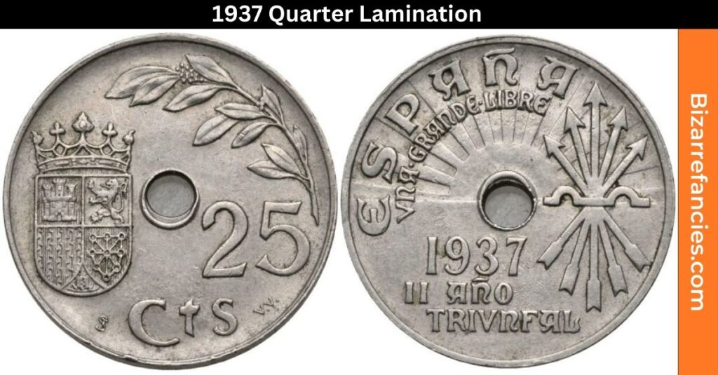 1937 Quarter Lamination Errors