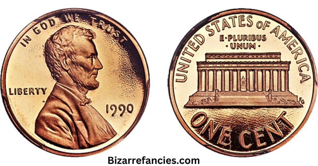 1990 No S Proof Penny