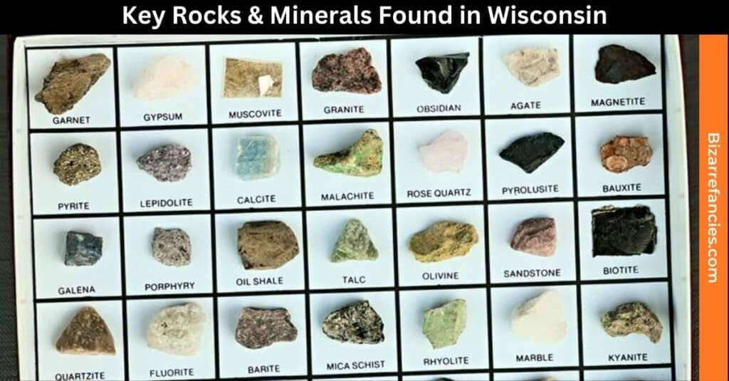 Key Rocks & Minerals Found in Wisconsin