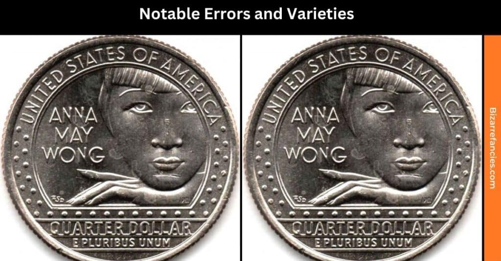 Notable Errors and Varieties