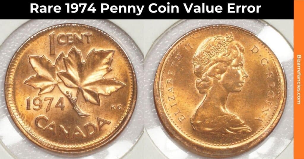 Rare 1974 Penny Coin Value Error