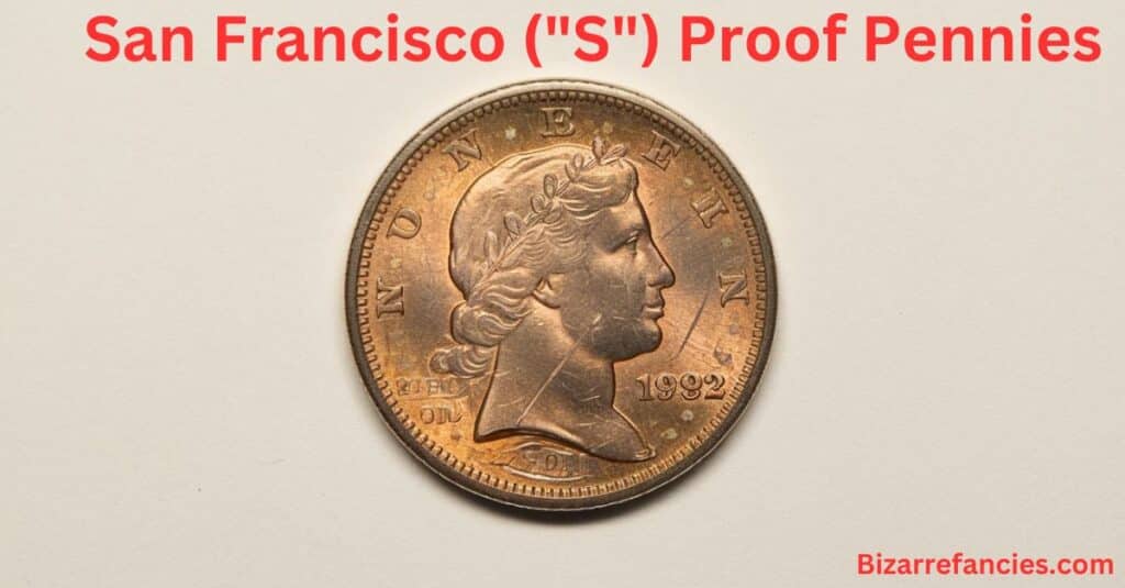 San Francisco ("S") Proof Pennies