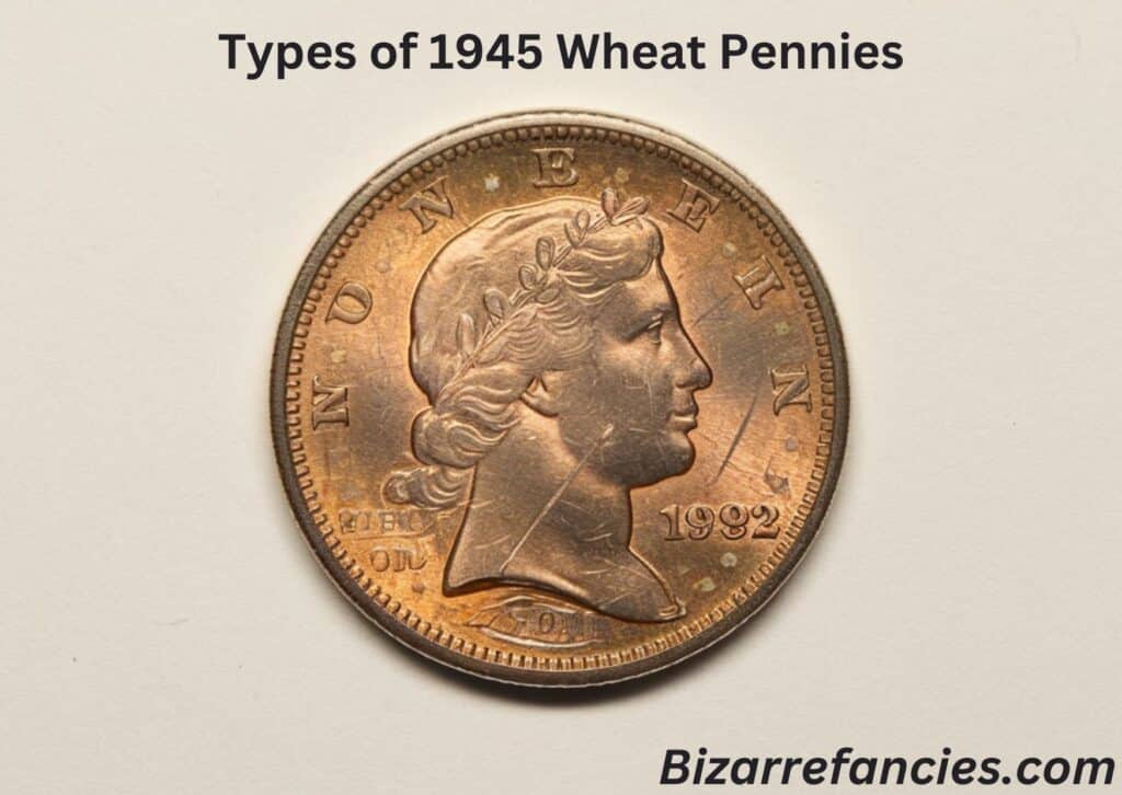 Types of 1945 Wheat Pennies