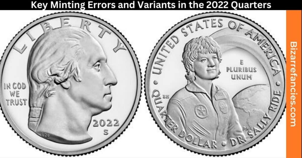 Key Minting Errors and Variants in the 2022 Quarters