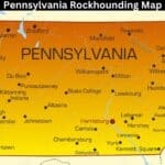 Pennsylvania Rockhounding Map