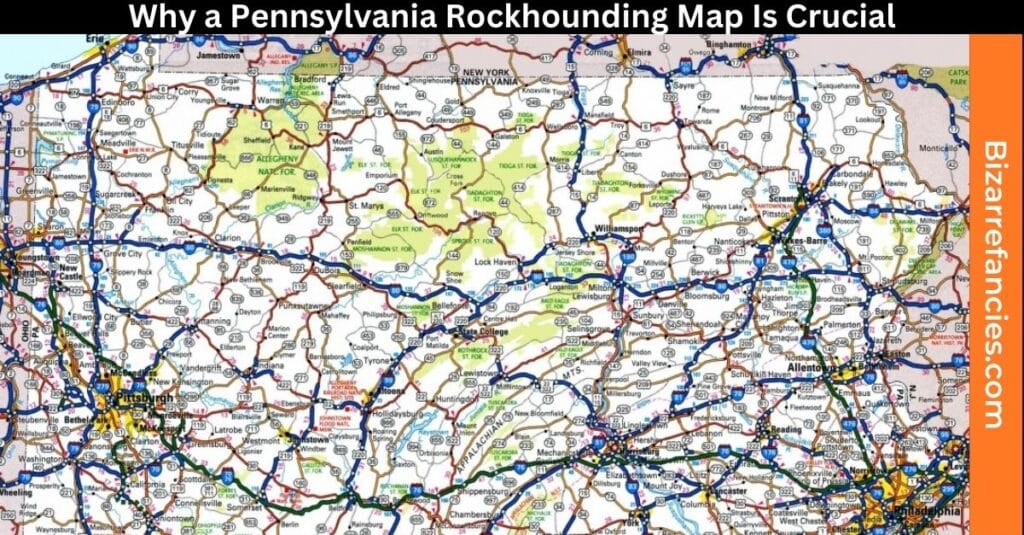 Why a Pennsylvania Rockhounding Map Is Crucial